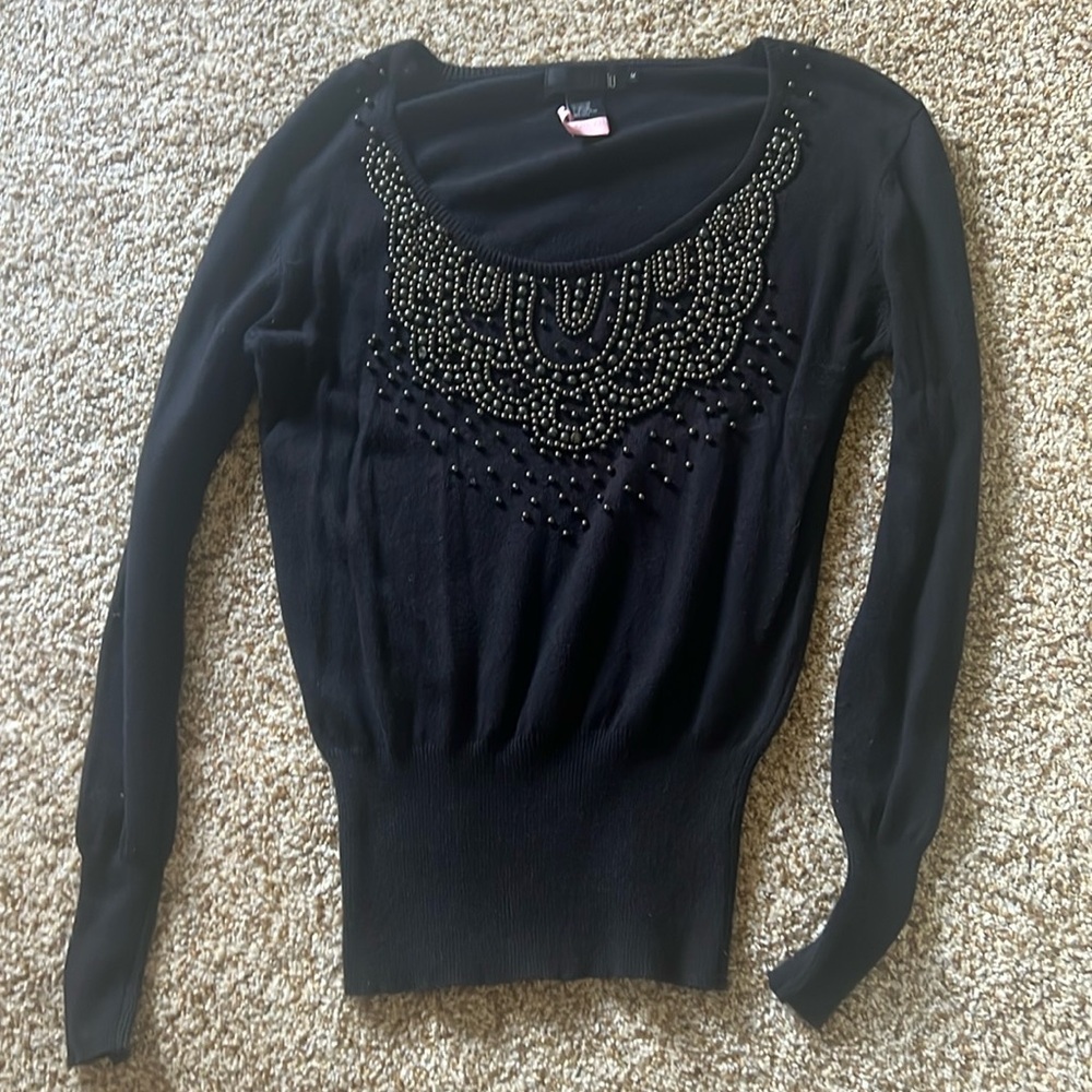 Beaded Sweater